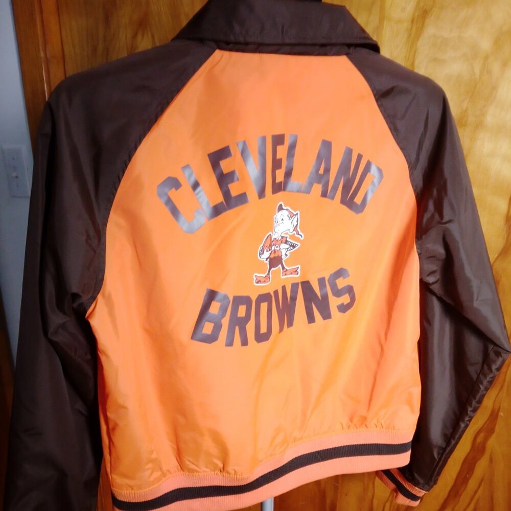 Cleveland Browns New Era Varsity Jacket – Late 2000s Throwback